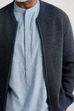 Seasalt Cornwall Men's Thresher Knitted Cardigan<Men Knitwear