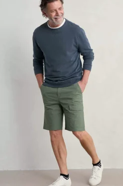 Seasalt Cornwall Men's Tillerman Organic Cotton Cargo Shorts<Men Trousers & Shorts