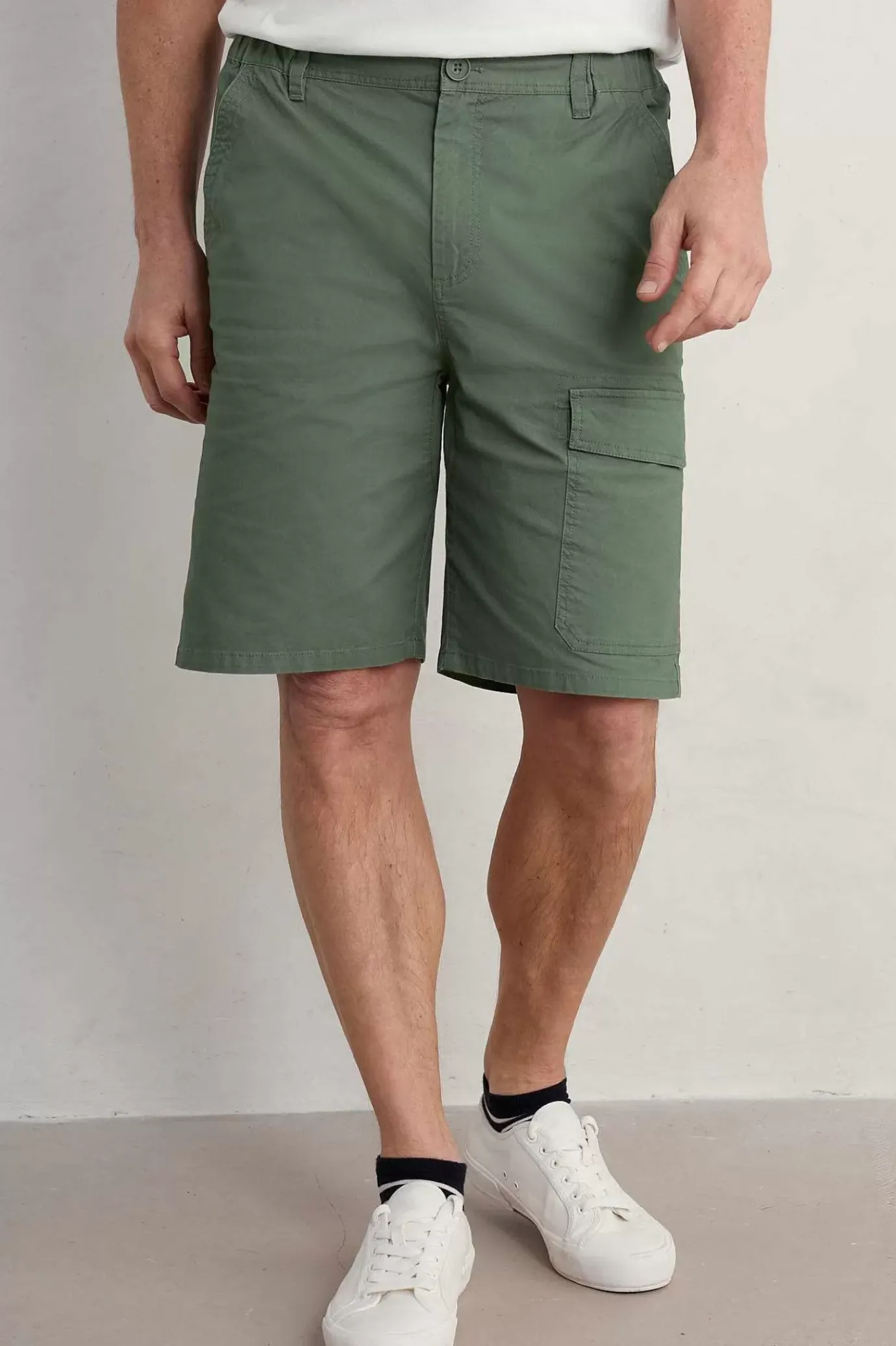 Seasalt Cornwall Men's Tillerman Organic Cotton Cargo Shorts<Men Trousers & Shorts