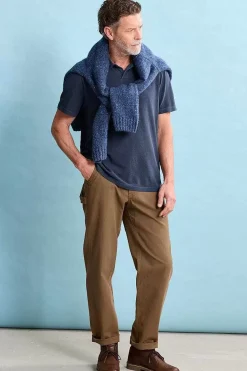 Seasalt Cornwall Men's Treve Organic Cotton Polo<Men Tops & T-Shirts