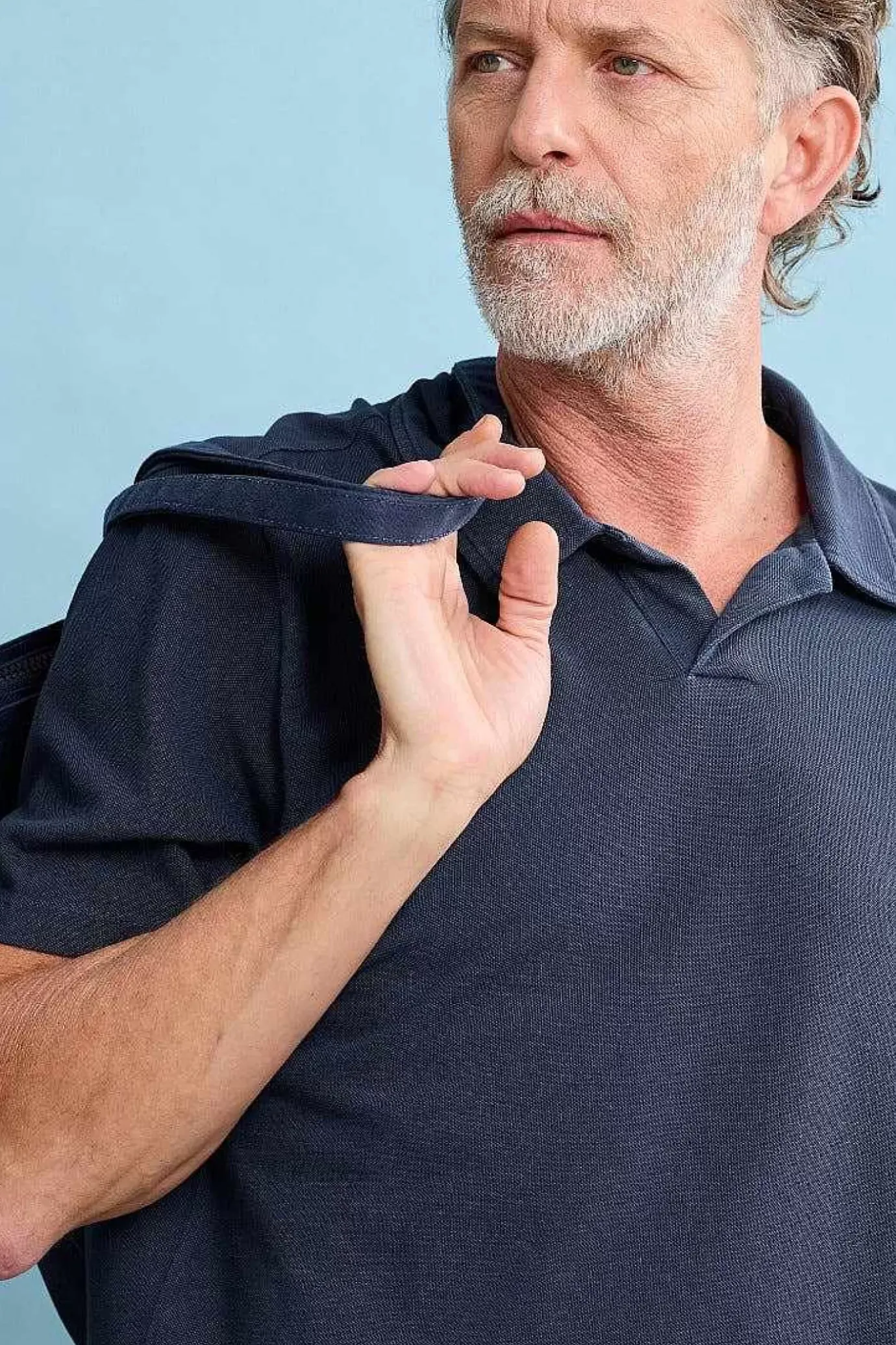 Seasalt Cornwall Men's Treve Organic Cotton Polo<Men Tops & T-Shirts