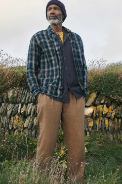 Seasalt Cornwall Men's Tristan Organic Cotton Shirt<Men Tops & T-Shirts