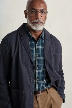 Seasalt Cornwall Men's Tristan Organic Cotton Shirt<Men Tops & T-Shirts