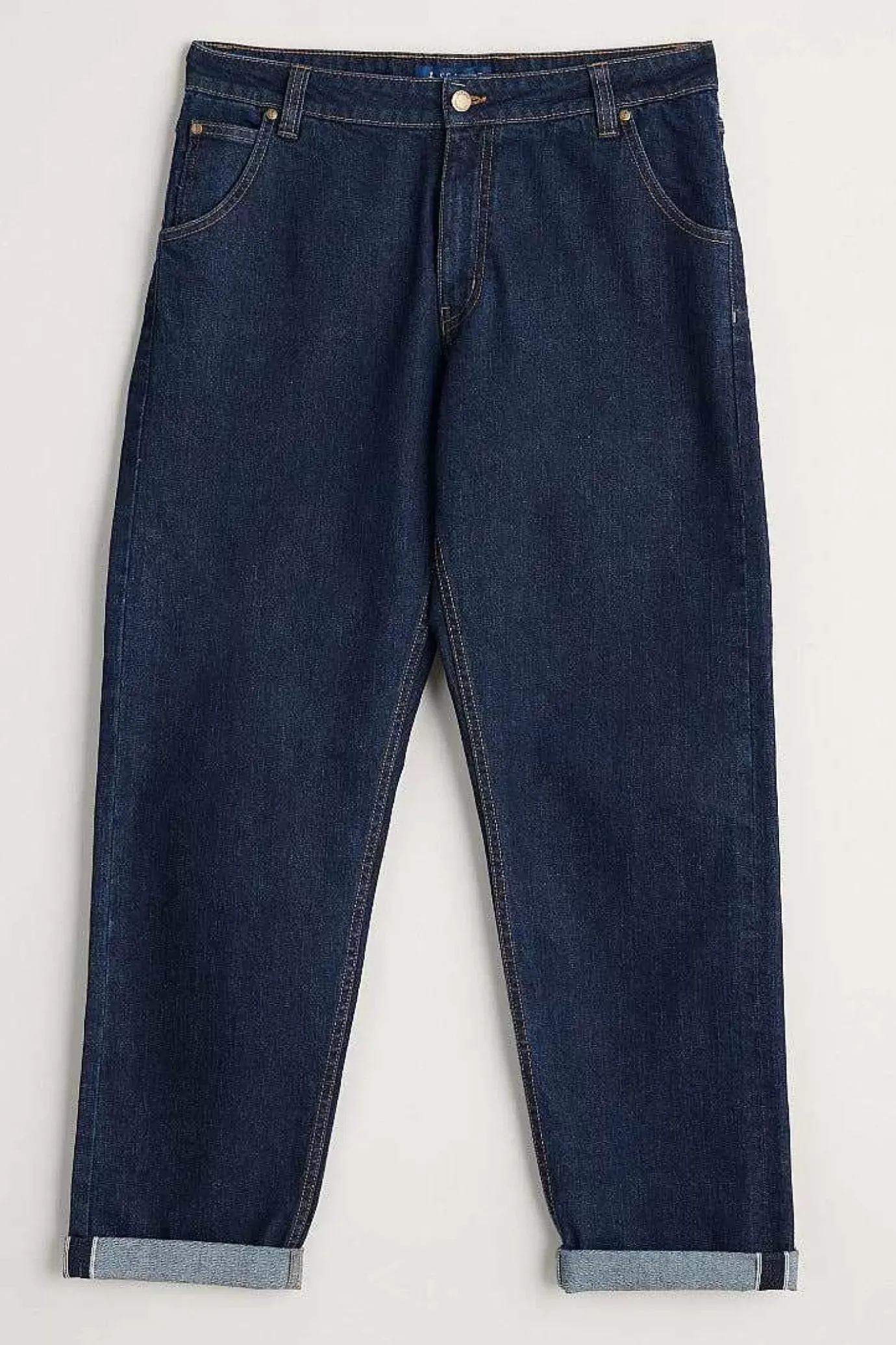 Seasalt Cornwall Men's Watchman Selvedge Tapered Jeans<Men Trousers & Shorts