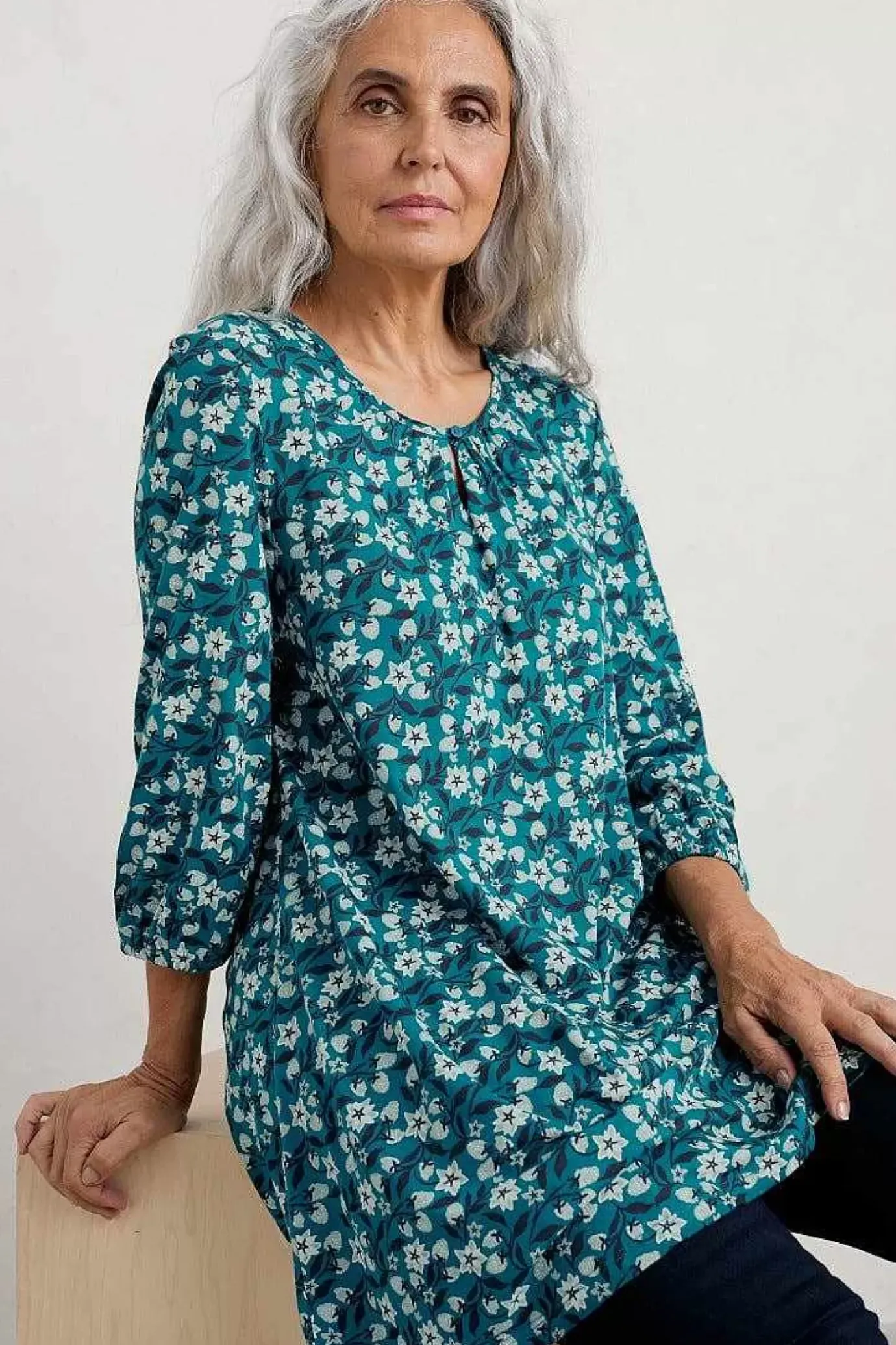 Seasalt Cornwall Moonfish Jersey Tunic<Women Tunics