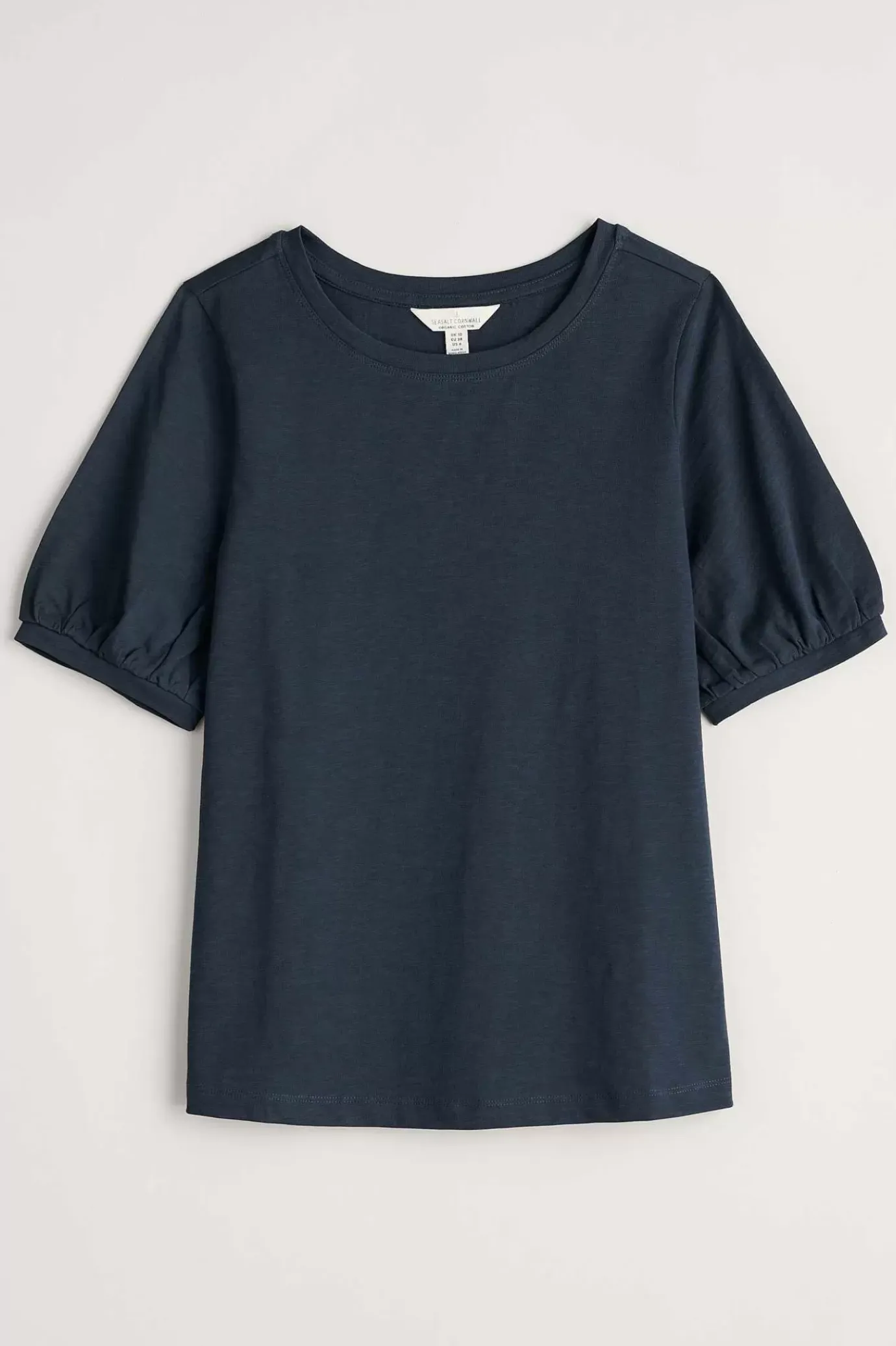 Seasalt Cornwall Oleander Blouson Sleeve T-Shirt (Gots)<Women Tops