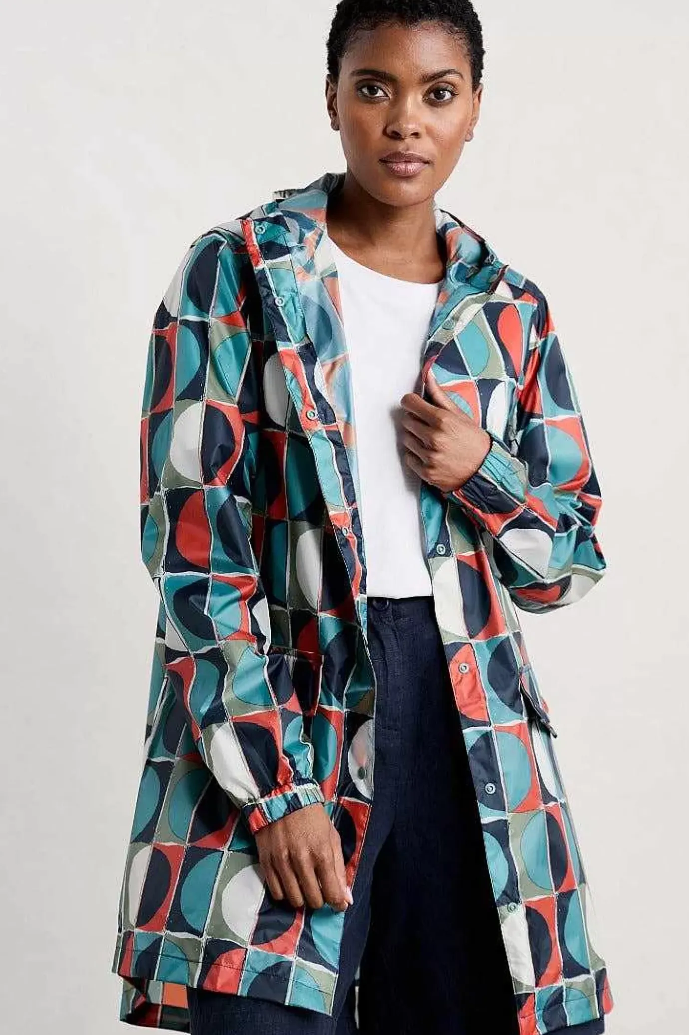 Seasalt Cornwall Pack-It Waterproof Jacket<Women Coats & Jackets