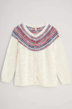 Seasalt Cornwall Penvoose Fair Isle Cardigan<Women Knitwear