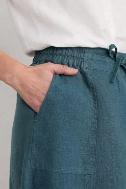 Seasalt Cornwall Pepper Moth Linen Skirt<Women Skirts