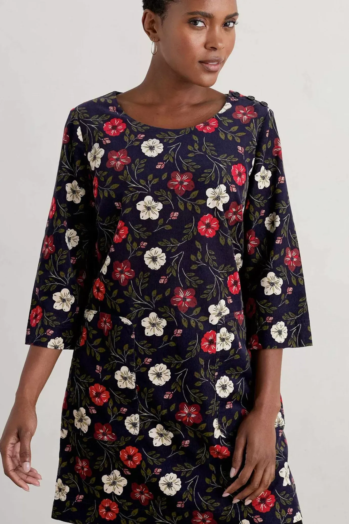 Seasalt Cornwall Port Gaverne Needlecord Tunic<Women Tunics