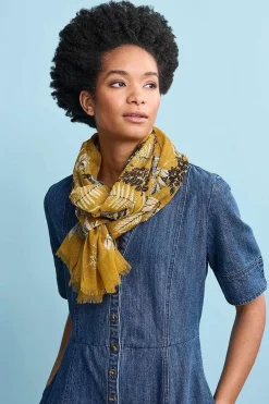 Seasalt Cornwall Pretty Printed Scarf<Women Scarves & Shawls