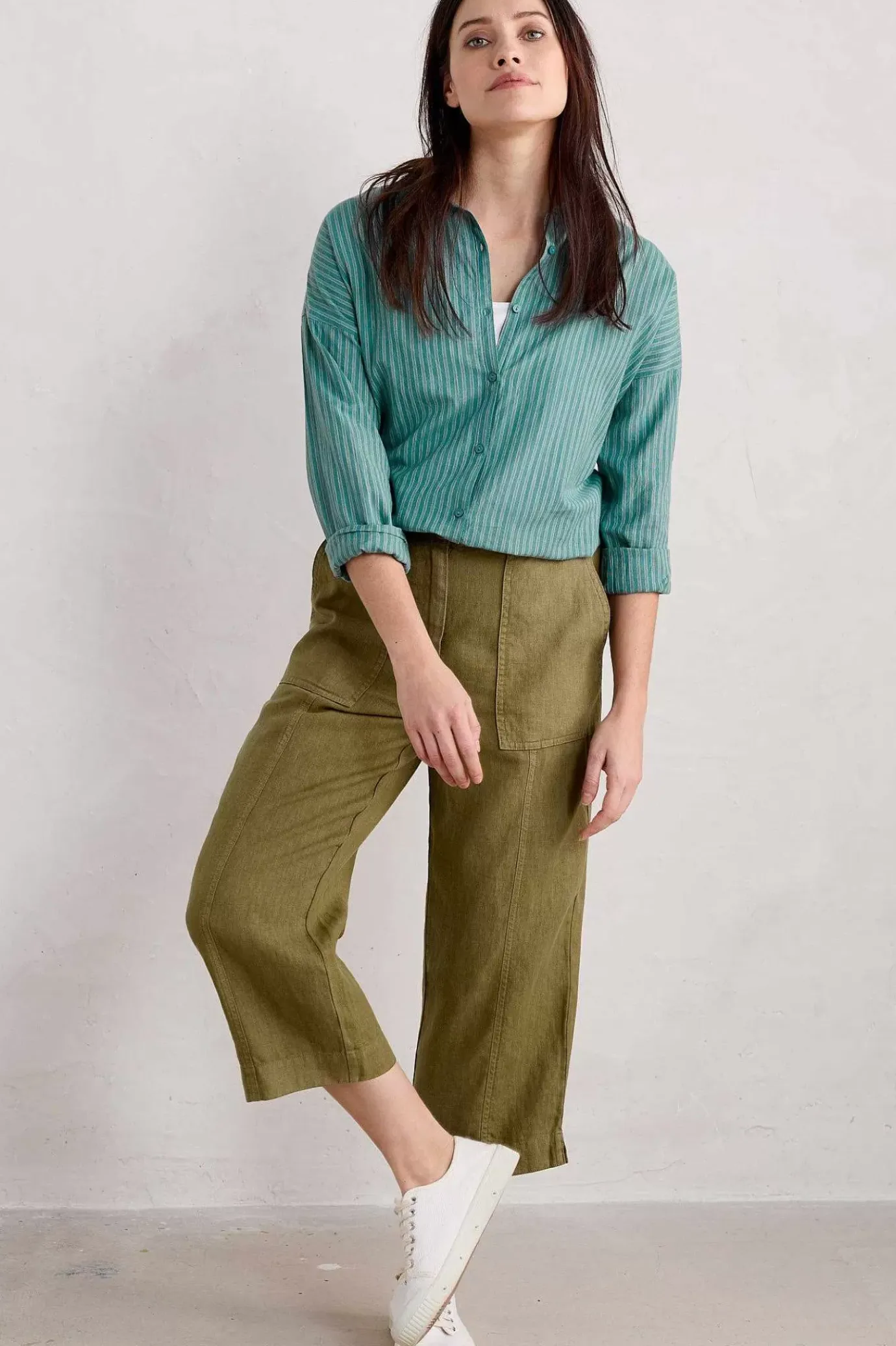 Seasalt Cornwall Rising Cotton Shirt<Women Tops