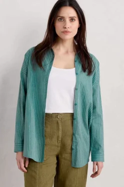 Seasalt Cornwall Rising Cotton Shirt<Women Tops