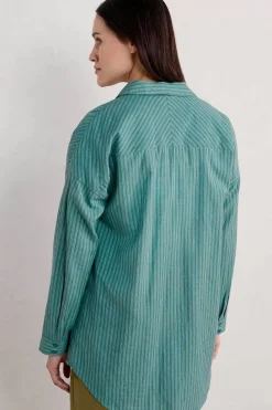 Seasalt Cornwall Rising Cotton Shirt<Women Tops