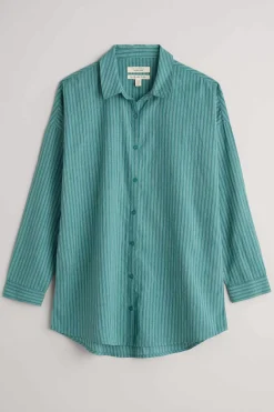 Seasalt Cornwall Rising Cotton Shirt<Women Tops