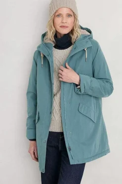 Seasalt Cornwall River Sea Waterproof Coat<Women Coats & Jackets