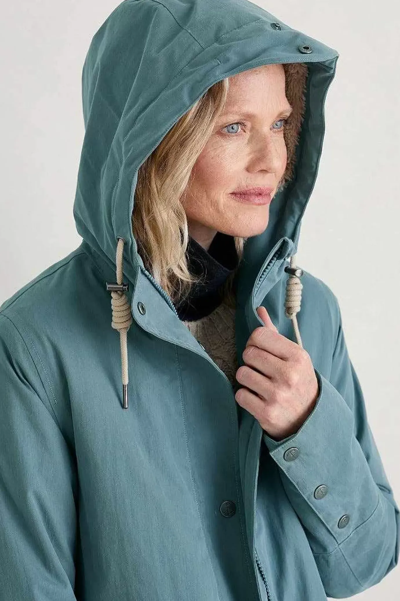Seasalt Cornwall River Sea Waterproof Coat<Women Coats & Jackets