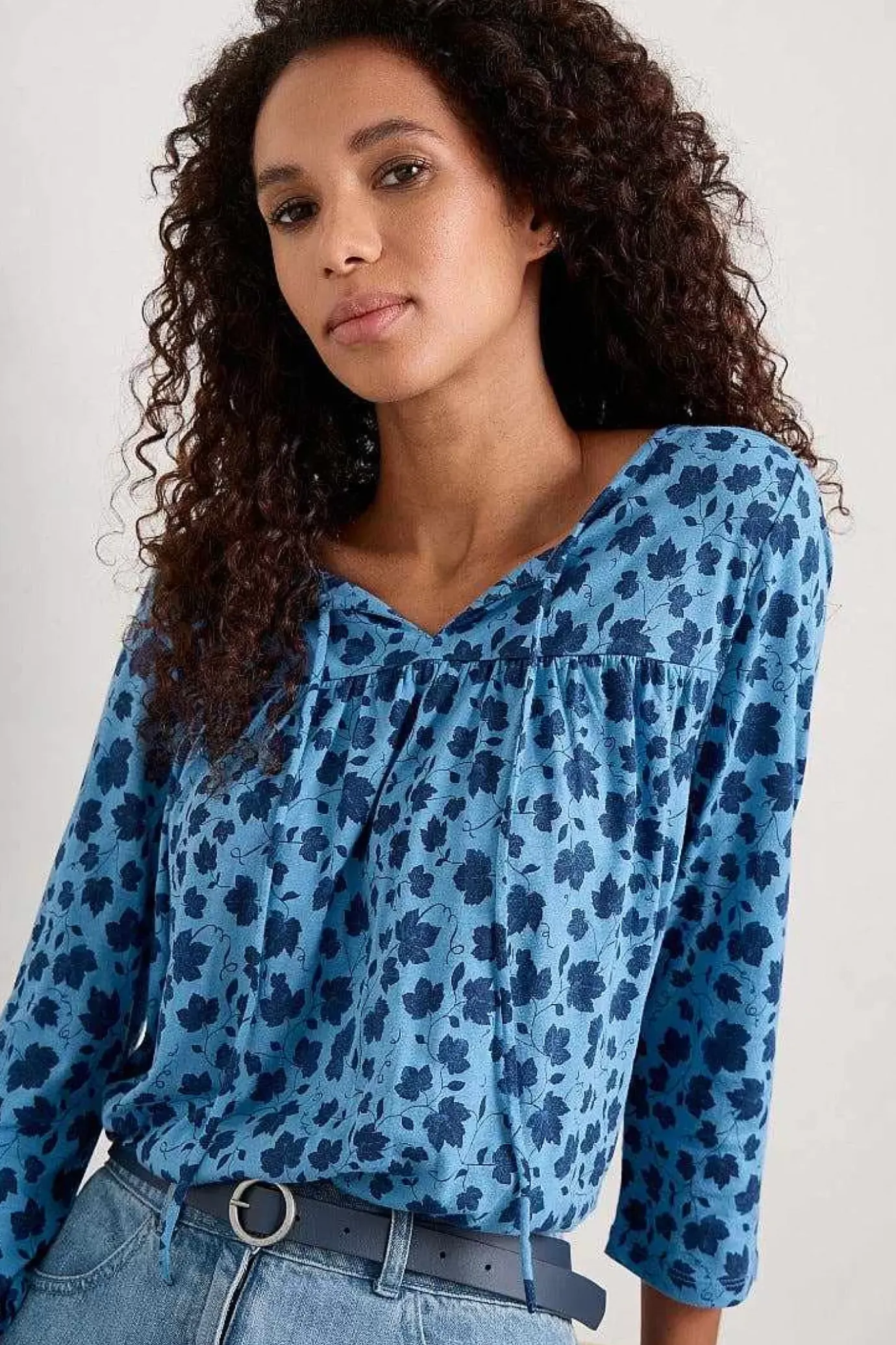 Seasalt Cornwall River's End Jersey Top<Women Tops