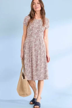 Seasalt Cornwall Riviera Fit-And-Flare Jersey Dress<Women Dresses
