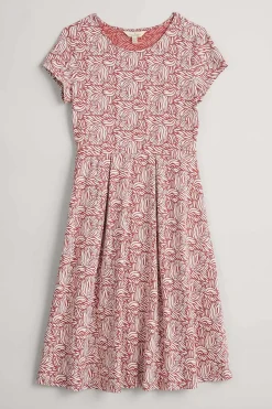 Seasalt Cornwall Riviera Fit-And-Flare Jersey Dress<Women Dresses
