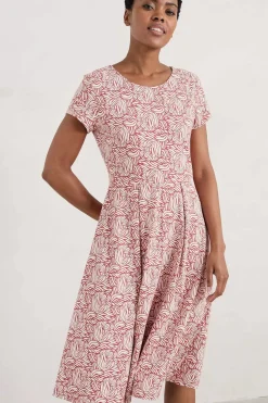 Seasalt Cornwall Riviera Fit-And-Flare Jersey Dress<Women Dresses