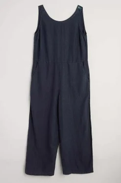 Seasalt Cornwall Salt Air Linen Jumpsuit<Women Trousers & Shorts