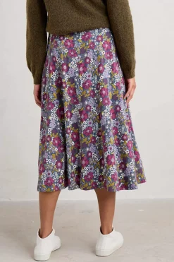 Seasalt Cornwall Script Editor Midi Skirt<Women Skirts