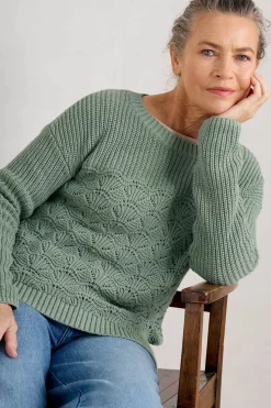 Seasalt Cornwall Sea Bird Organic Cotton Jumper<Women Knitwear