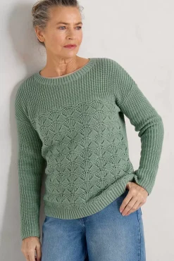 Seasalt Cornwall Sea Bird Organic Cotton Jumper<Women Knitwear