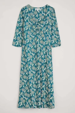 Seasalt Cornwall Secret Cove 3/4 Sleeve Midi Dress<Women Dresses