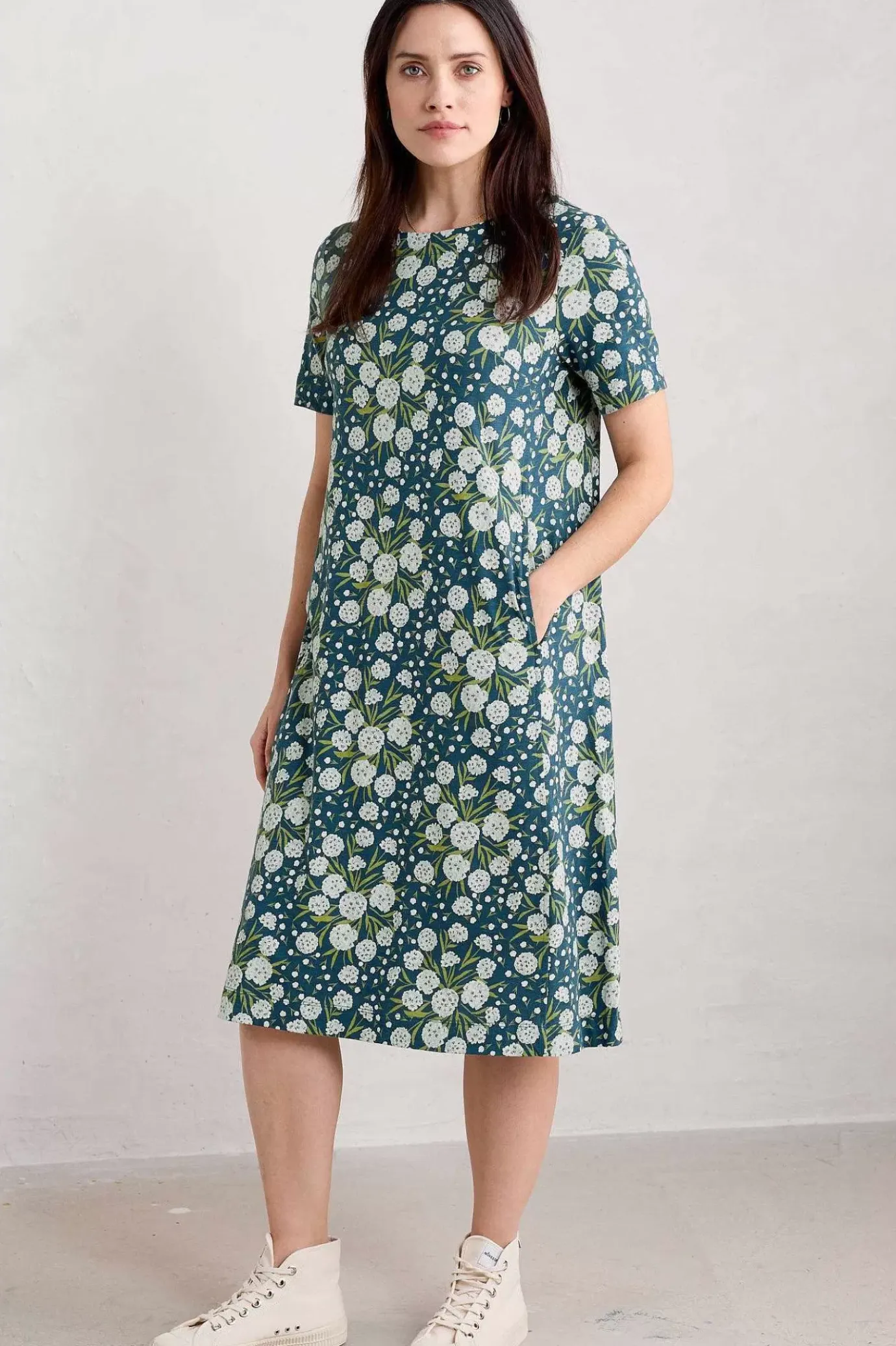 Seasalt Cornwall Short-Sleeved Pipers Dress<Women Dresses