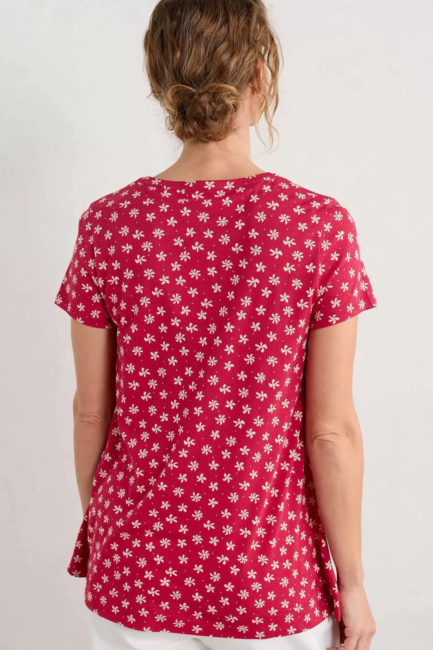 Seasalt Cornwall Short-Sleeved Risso Top<Women Tops