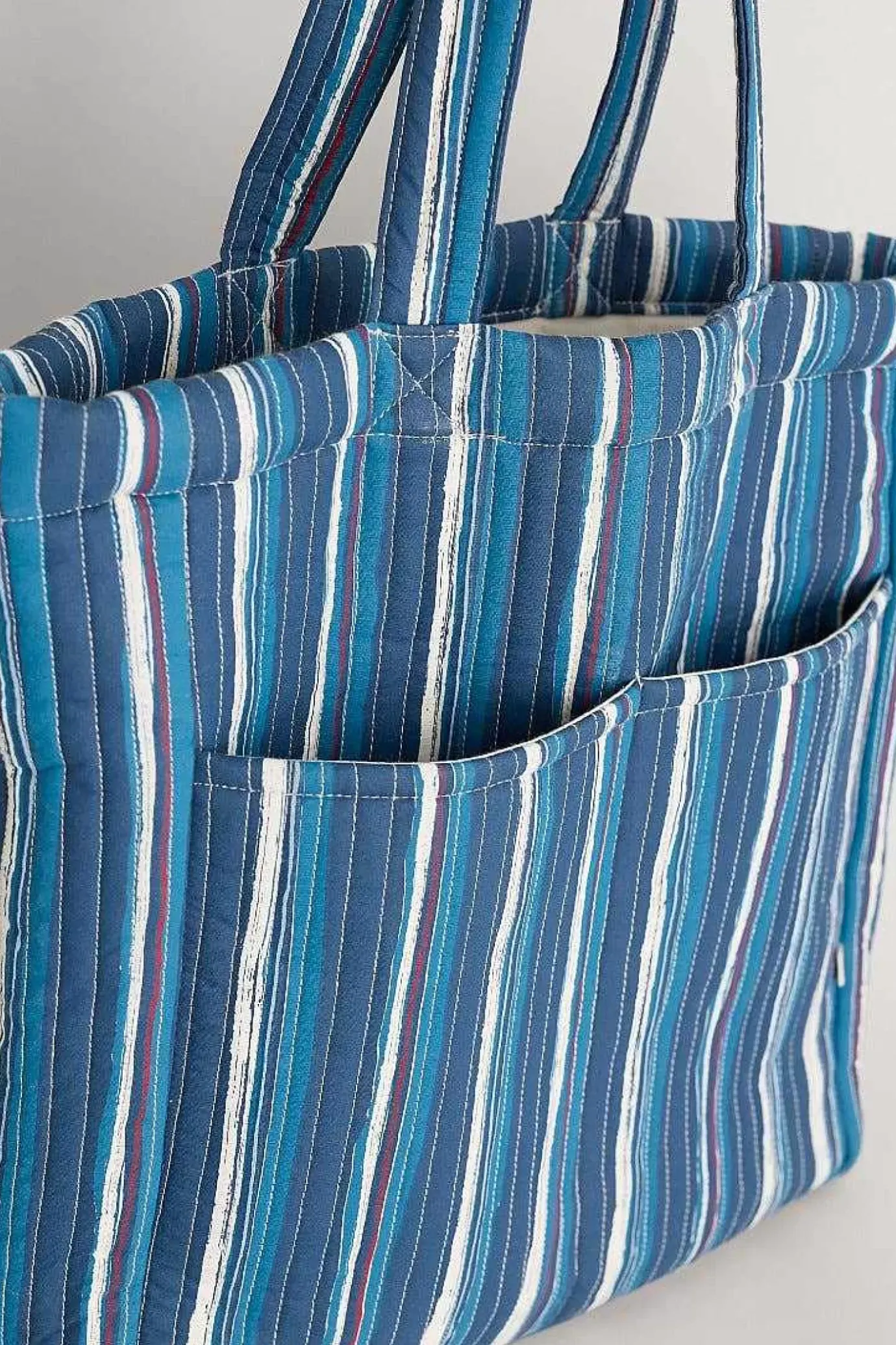 Seasalt Cornwall Singing Water Quilted Tote Bag<Women Bags