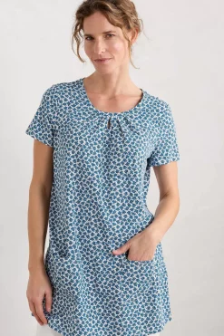 Seasalt Cornwall Star Dance Short Sleeve Tunic<Women Tunics
