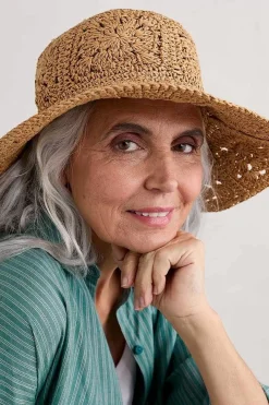 Seasalt Cornwall Sundew Crochet Hat<Women Hats