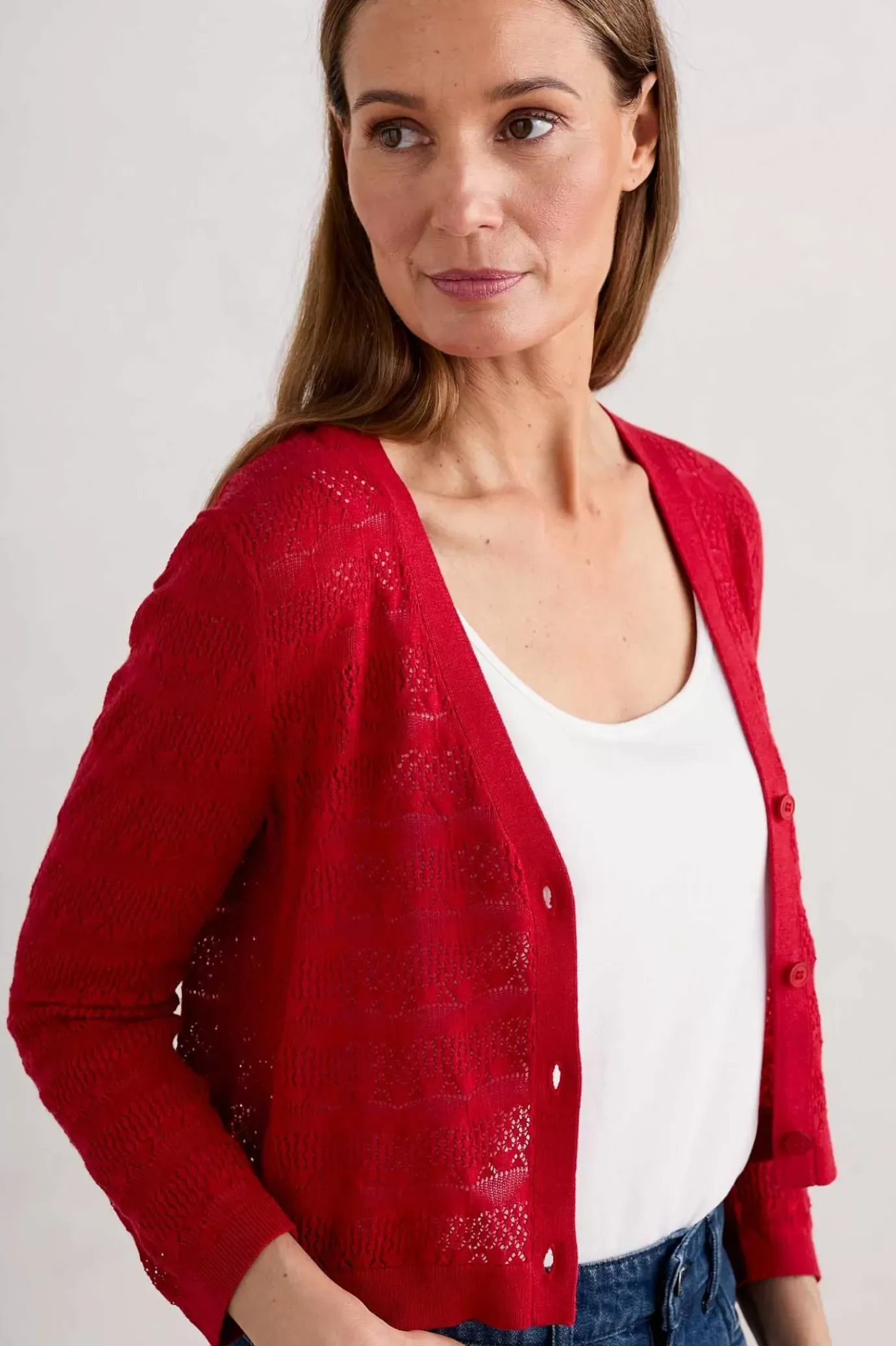 Seasalt Cornwall Sweet Day Cotton Cardigan<Women Knitwear