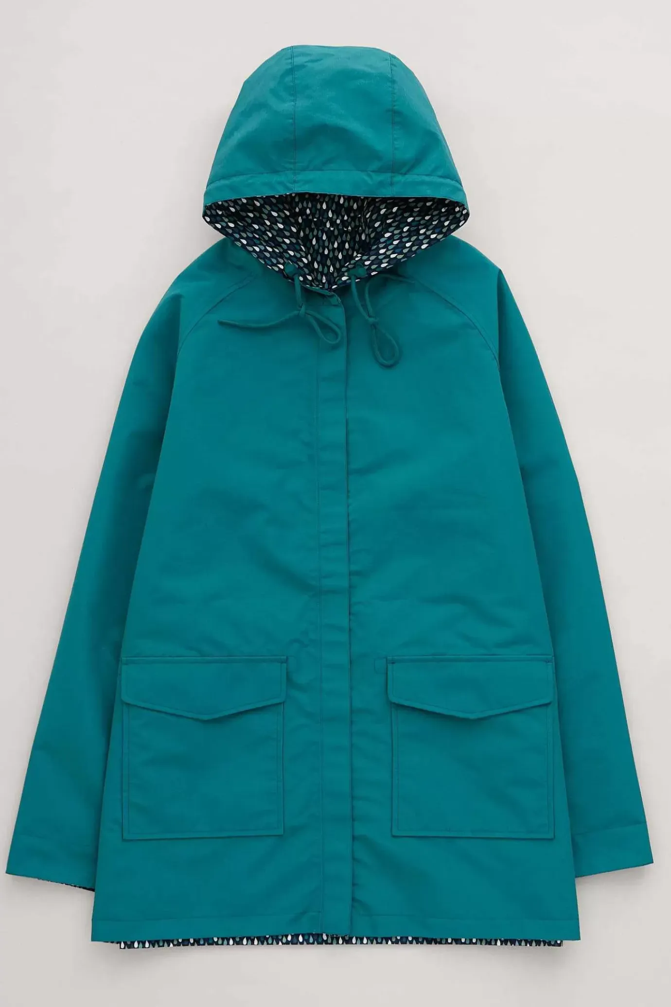 Seasalt Cornwall The Reversible Waterproof Raincoat<Women Coats & Jackets