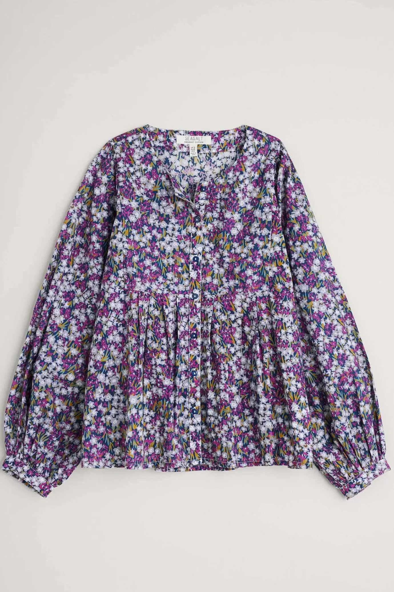 Seasalt Cornwall Thornapple Organic Cotton Shirt (Gots)<Women Tops