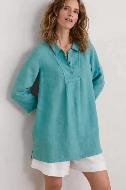 Seasalt Cornwall Tide Clock 3/4 Sleeve Tunic<Women Tunics