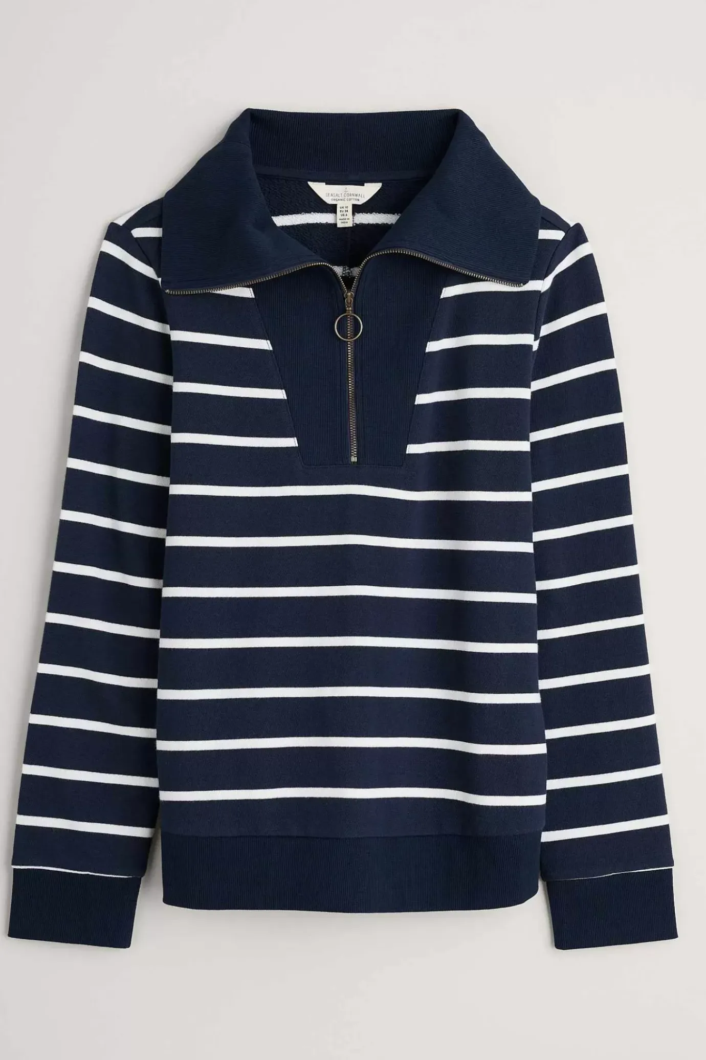 Seasalt Cornwall Tideline Collared Sweatshirt<Women Tops