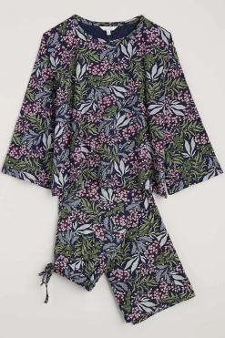 Seasalt Cornwall Tree Shadow Jersey Pyjamas<Women Nightwear