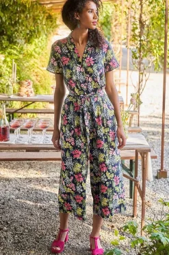 Seasalt Cornwall Treen Cove Linen Jumpsuit<Women Trousers & Shorts