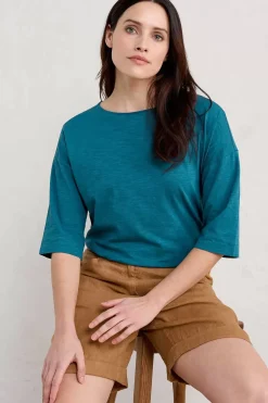 Seasalt Cornwall Tremayne Quay Jersey Top<Women Tops