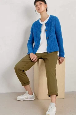 Seasalt Cornwall Tressa Merino Blend Cable Knit Cardigan<Women Knitwear