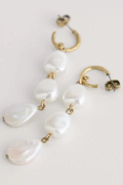 Seasalt Cornwall Valency Freshwater Pearl Drop Earrings<Women Jewellery