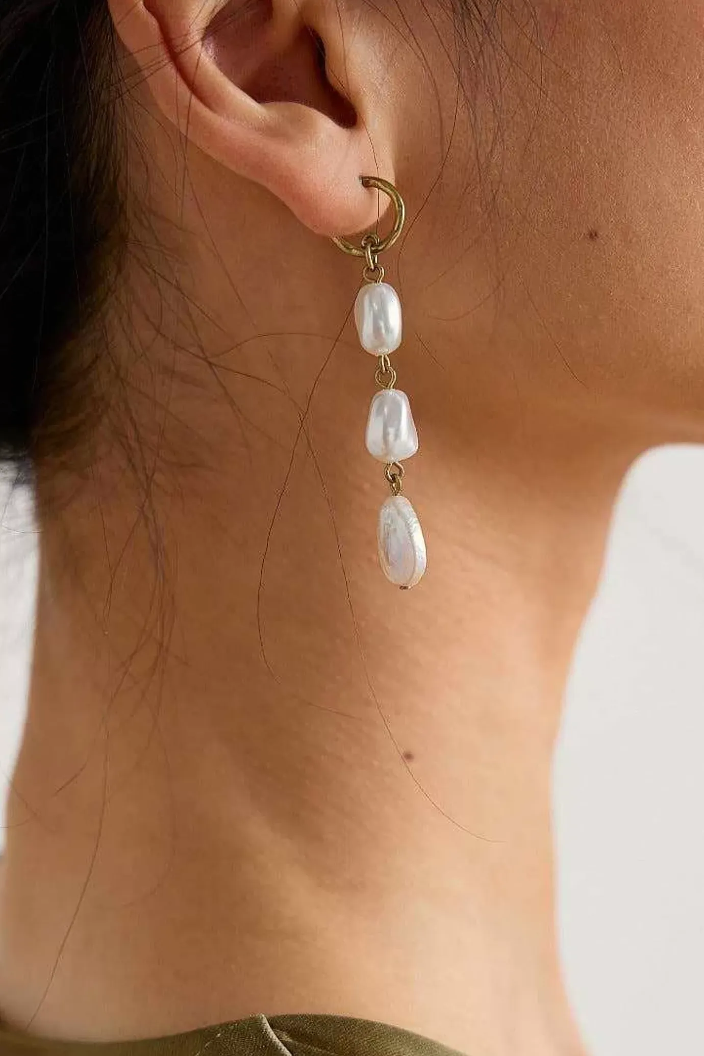 Seasalt Cornwall Valency Freshwater Pearl Drop Earrings<Women Jewellery
