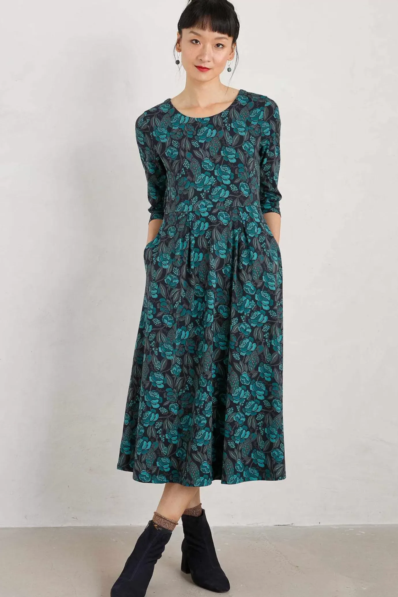 Seasalt Cornwall Veronica Midi Dress (Gots)<Women Dresses