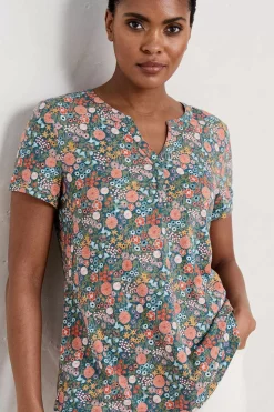 Seasalt Cornwall Waterflow Short Sleeve Top<Women Tops