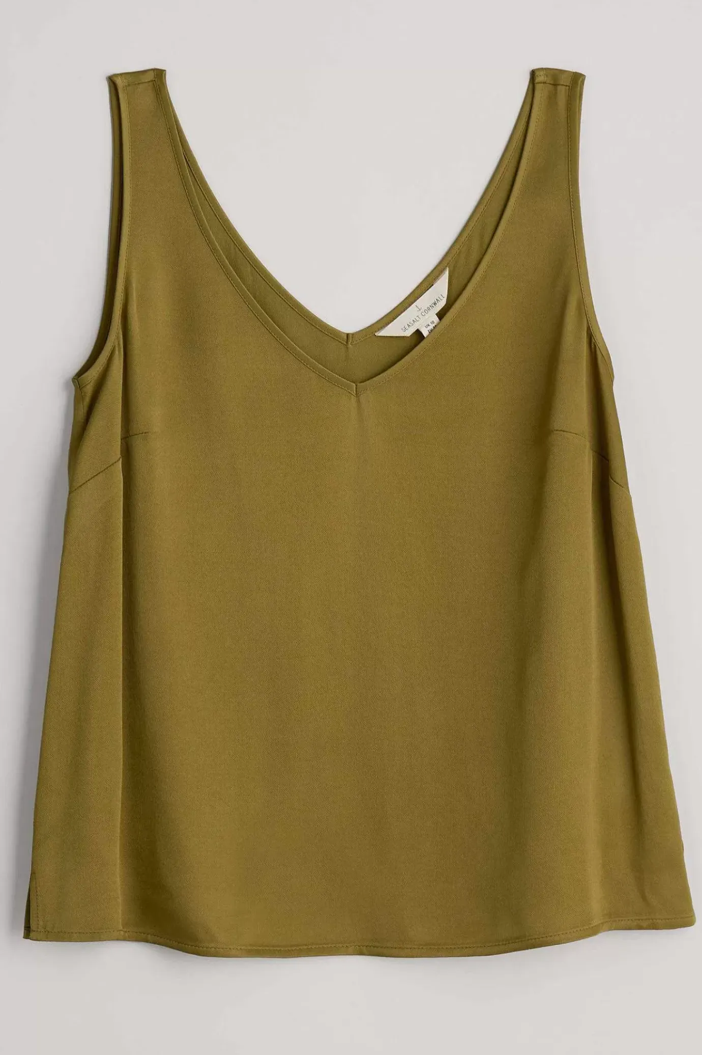 Seasalt Cornwall Wilder V-Neck Satin Vest<Women Tops