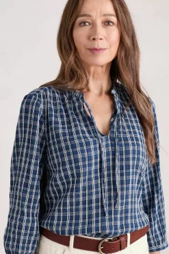 Seasalt Cornwall Winnard 3/4 Sleeve Top (Gots)<Women Tops